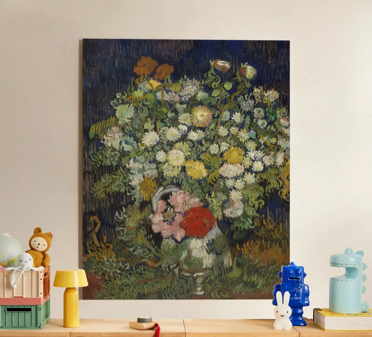 Vincent Van Gogh - Bouquet of Flowers in a Vase acrylic glass by Timeless Artworks