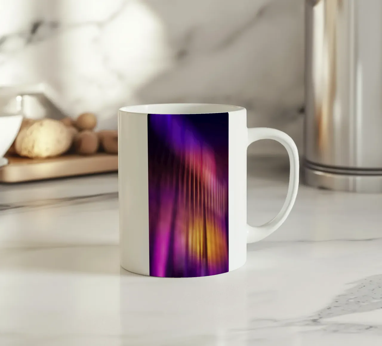 Violette tazza in ceramica da Flo Klein
