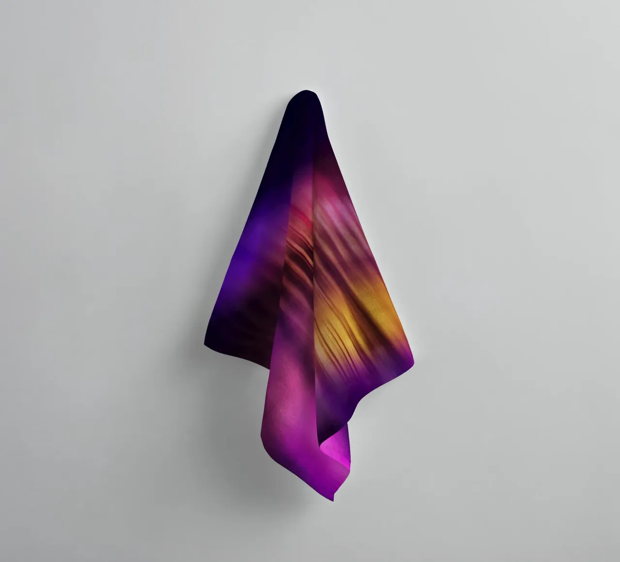 Violette towel by Flo Klein