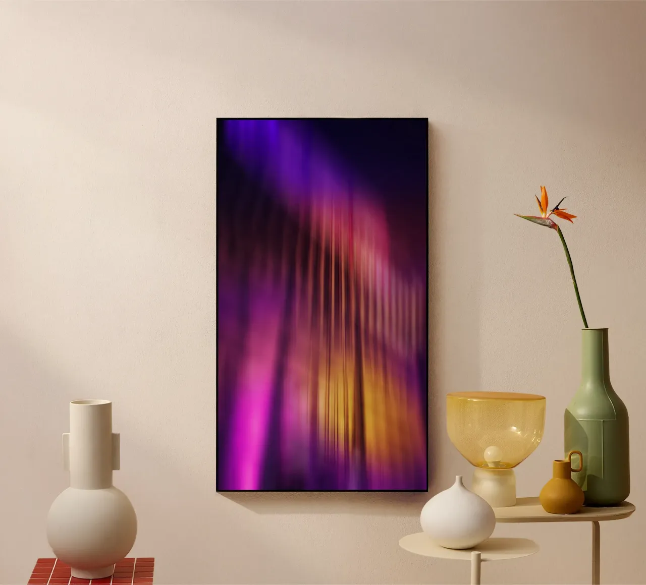 Violette plexiglass da Flo Klein