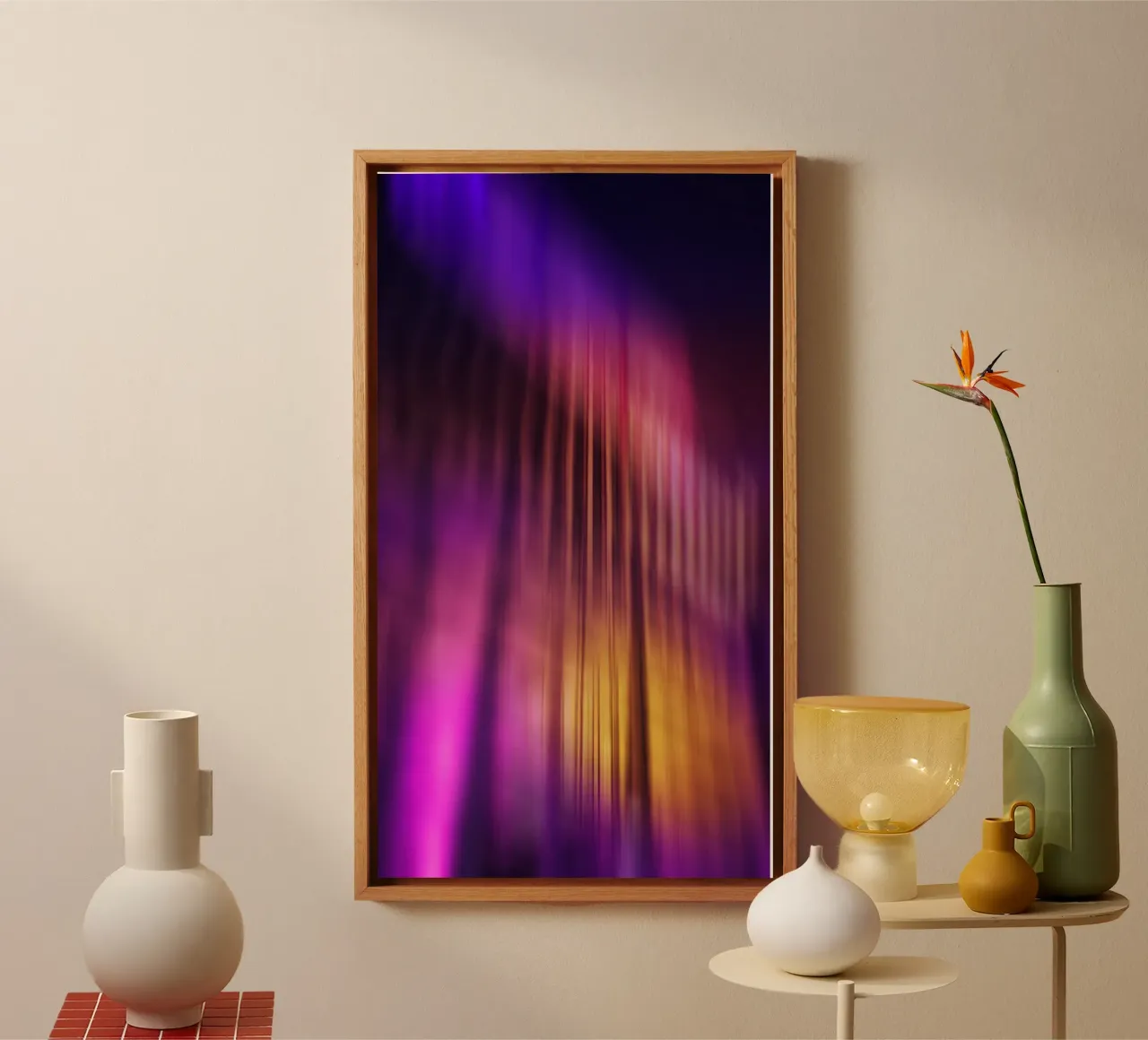 Violette tela da Flo Klein