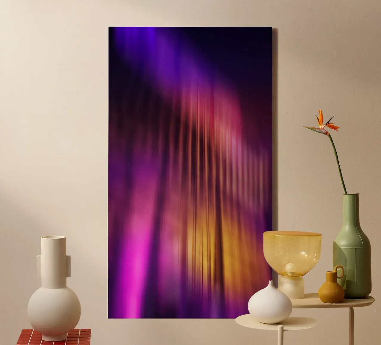 Violette tela da Flo Klein