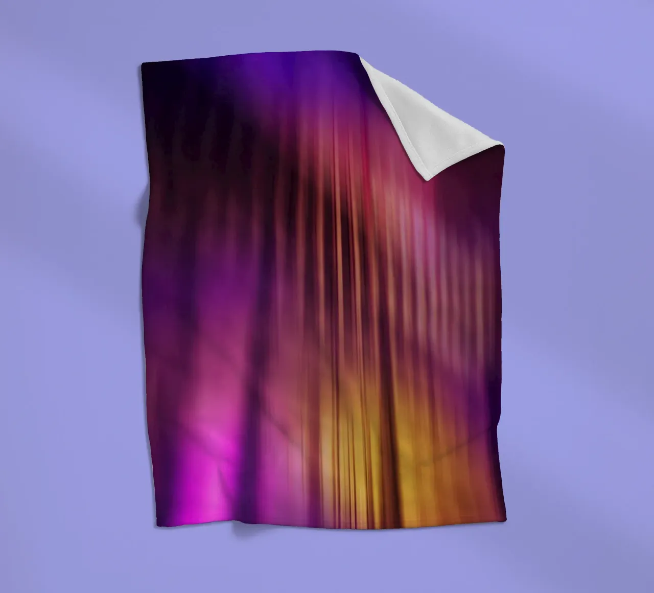 Violette fleecedeken van Flo Klein