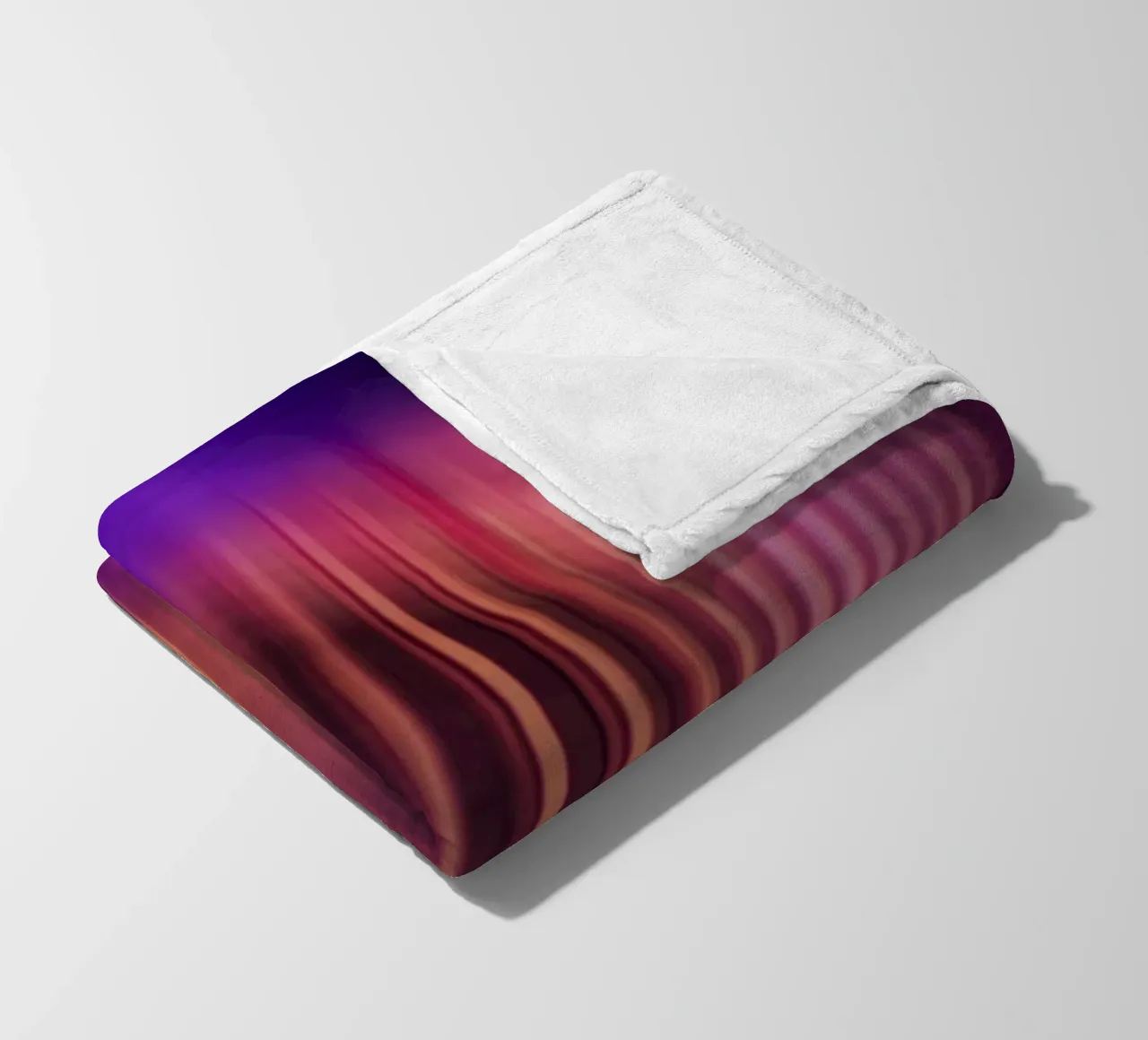 Violette fleecedeken van Flo Klein