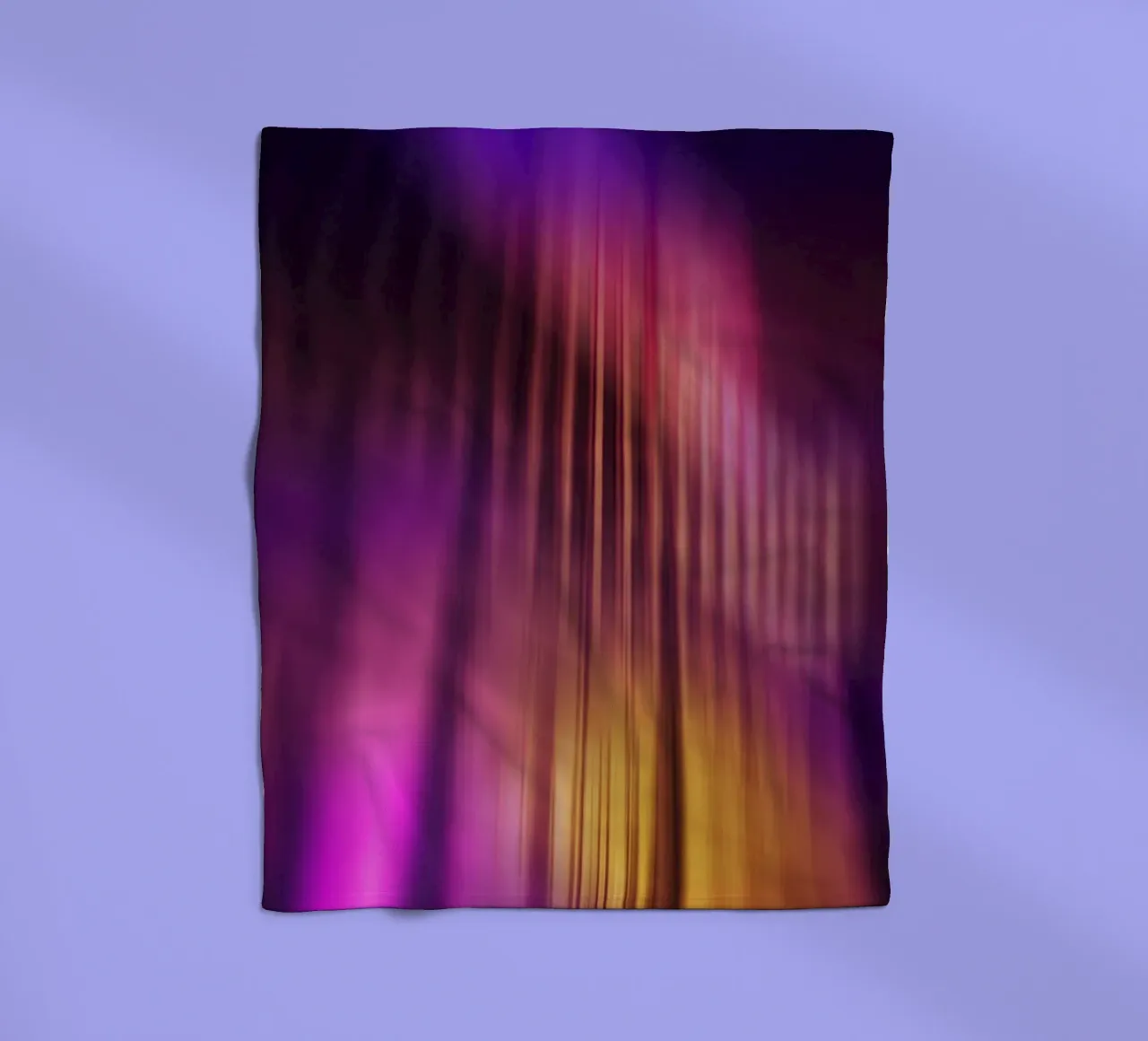 Violette fleecedeken van Flo Klein