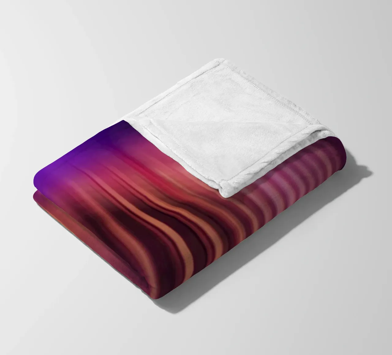 Violette fleecedeken van Flo Klein