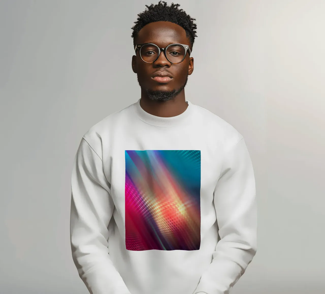 Abstract Lights felpa da Flo Klein