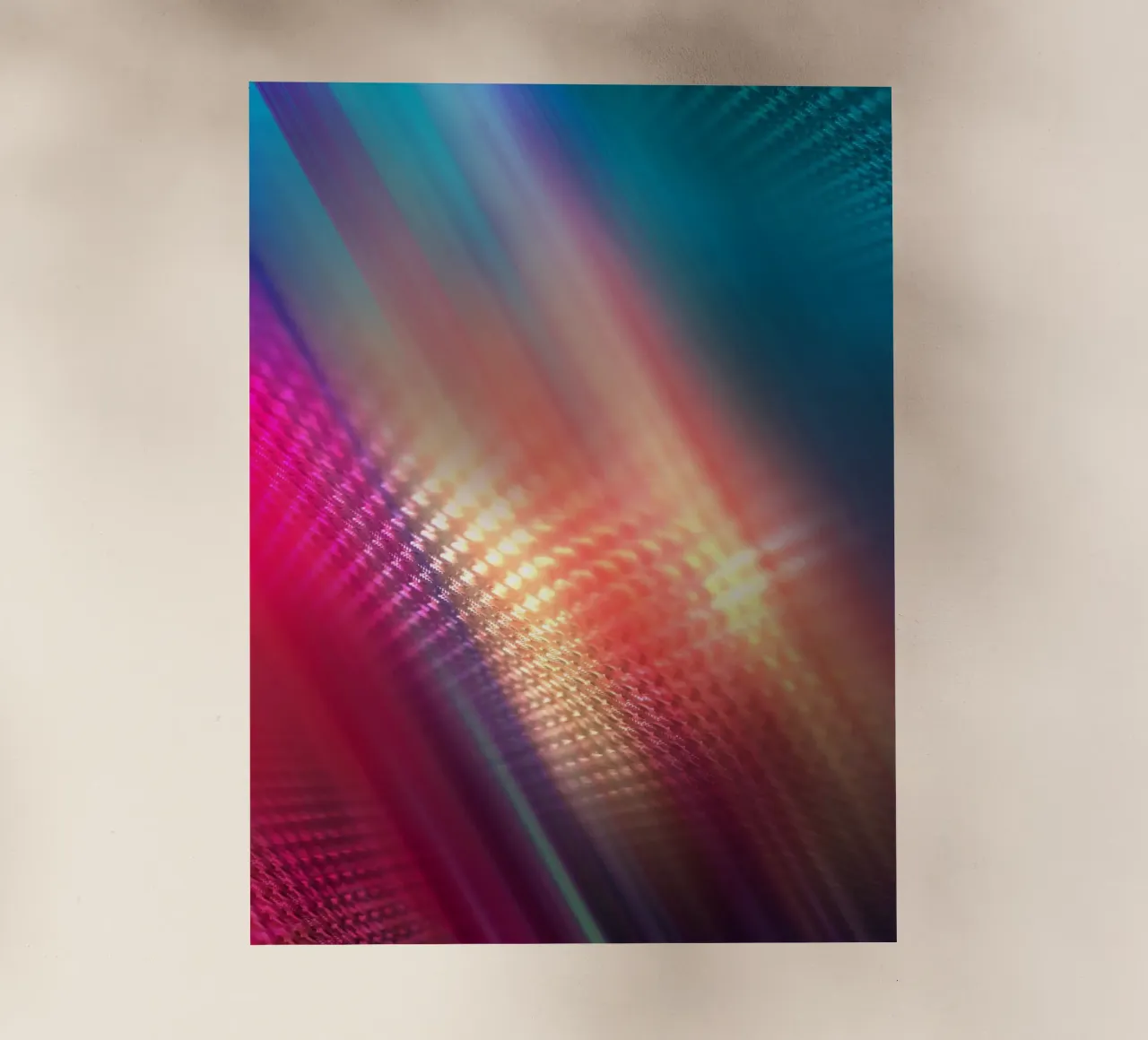 Abstract Lights pellicola backlit da Flo Klein