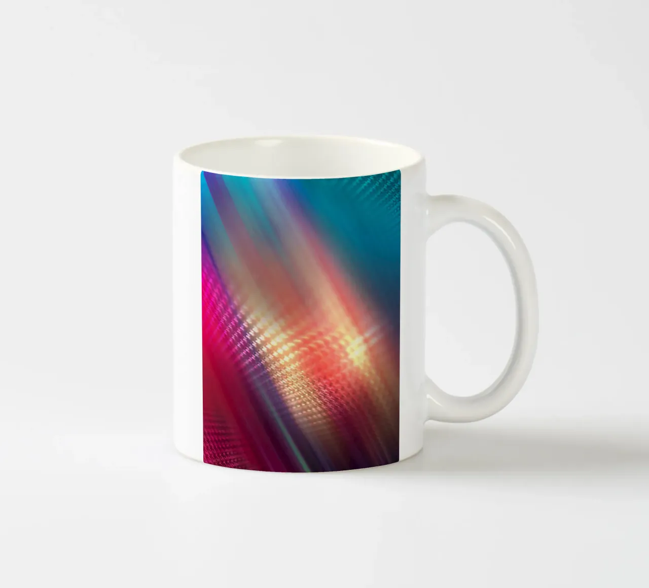 Abstract Lights tazza in ceramica da Flo Klein