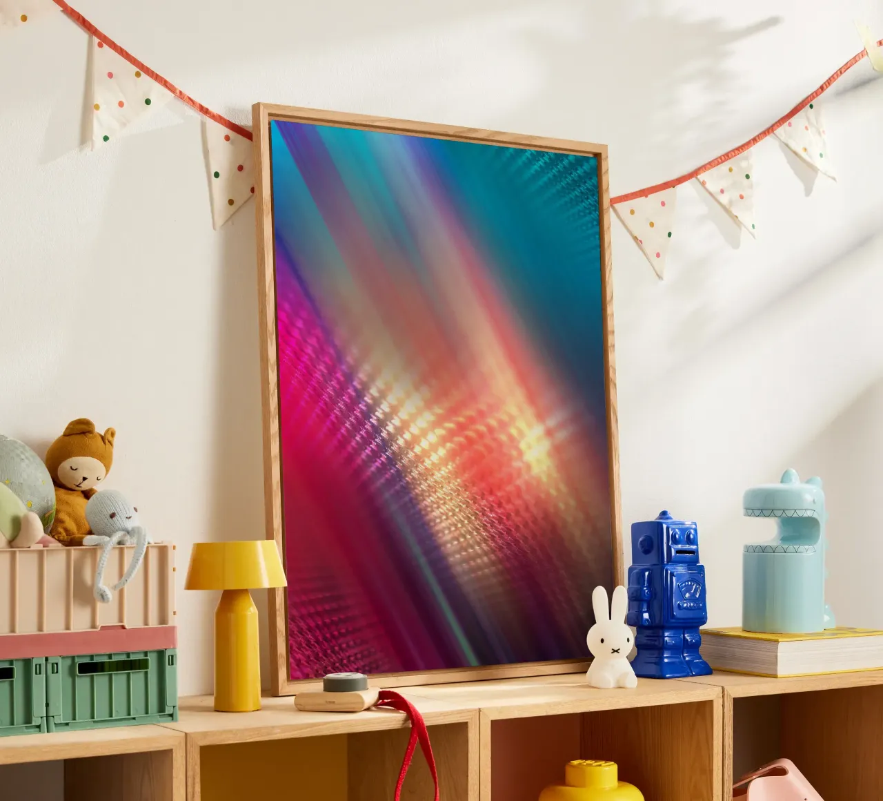 Abstract Lights plexiglass da Flo Klein