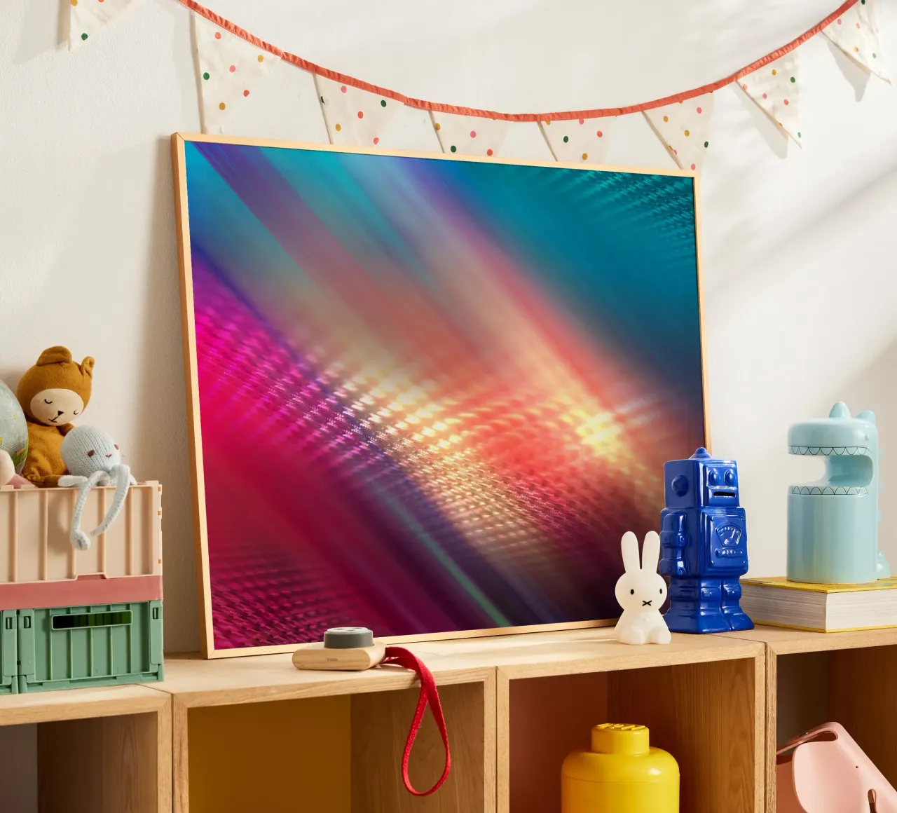 Abstract Lights poster da Flo Klein