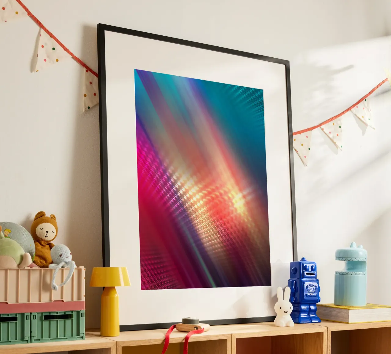 Abstract Lights poster da Flo Klein