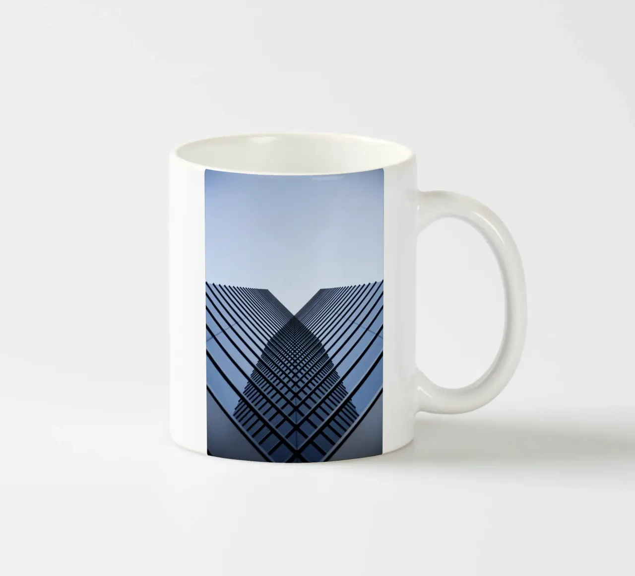 Symetrie tazza in ceramica da Flo Klein