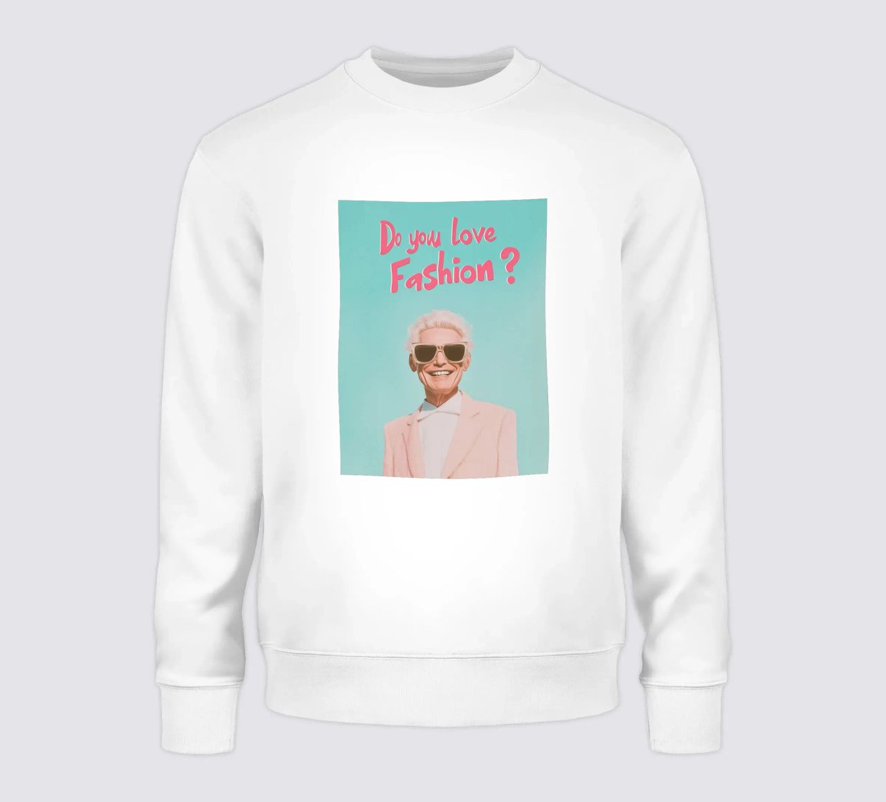 Abuelo con estilo Vogue sudadera de Carinaprint