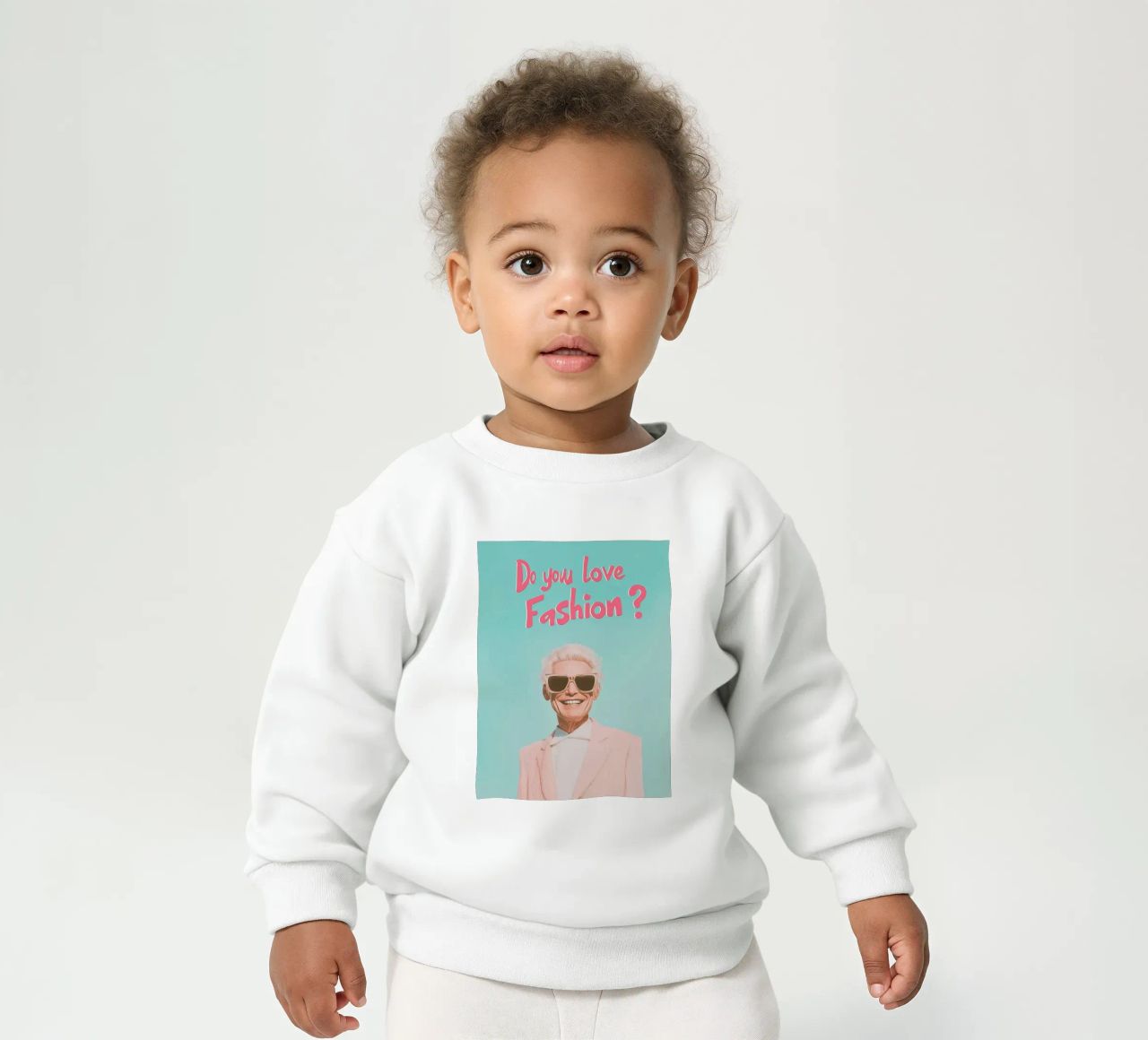 Abuelo con estilo Vogue sudadera de bebé de Carinaprint