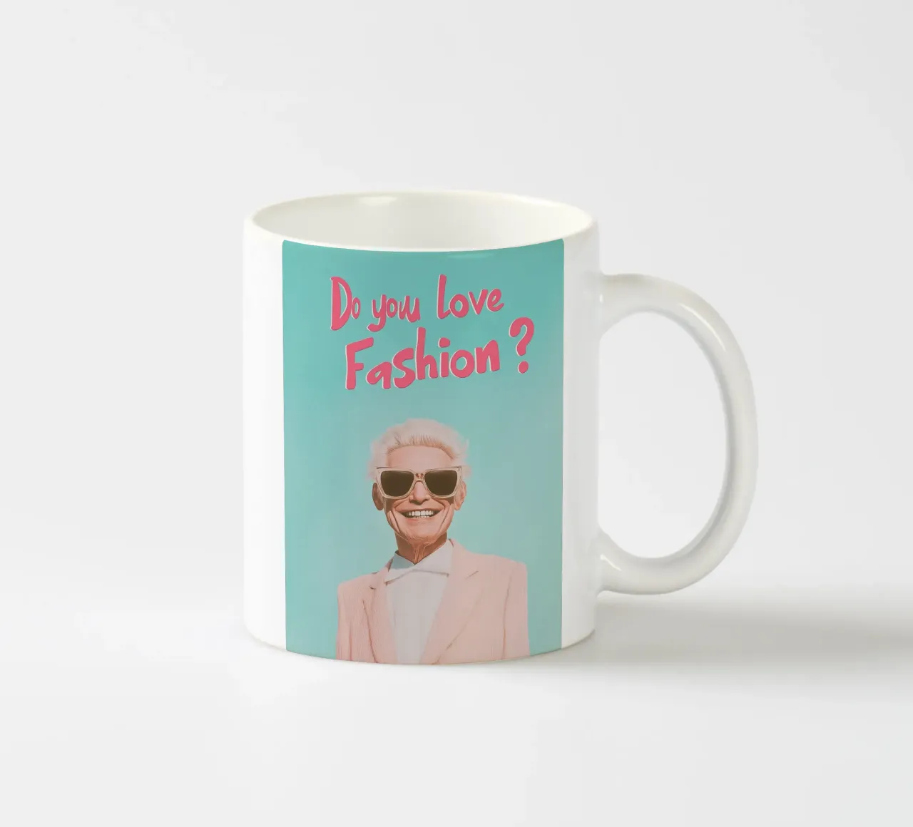 Nonno con stile Vogue tazza in ceramica da Carinaprint