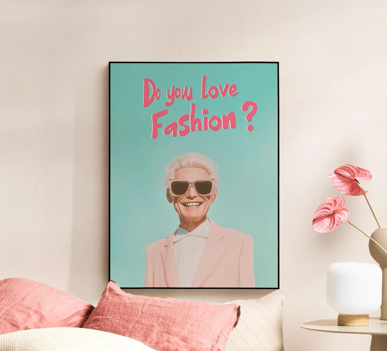 Abuelo con estilo Vogue metacrilato de Carinaprint