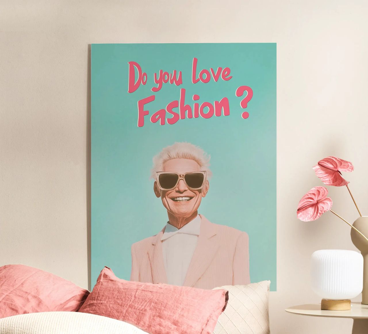 Abuelo con estilo Vogue metacrilato de Carinaprint