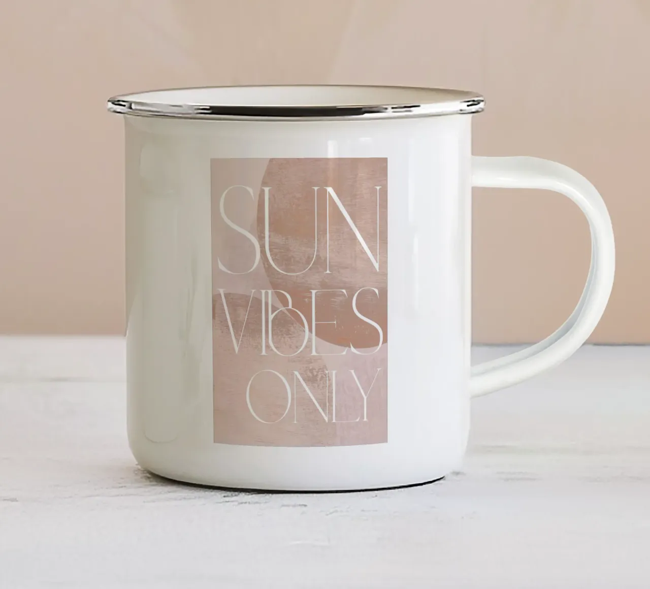 Golden Mantras No 37 tazza in smalto da treechild