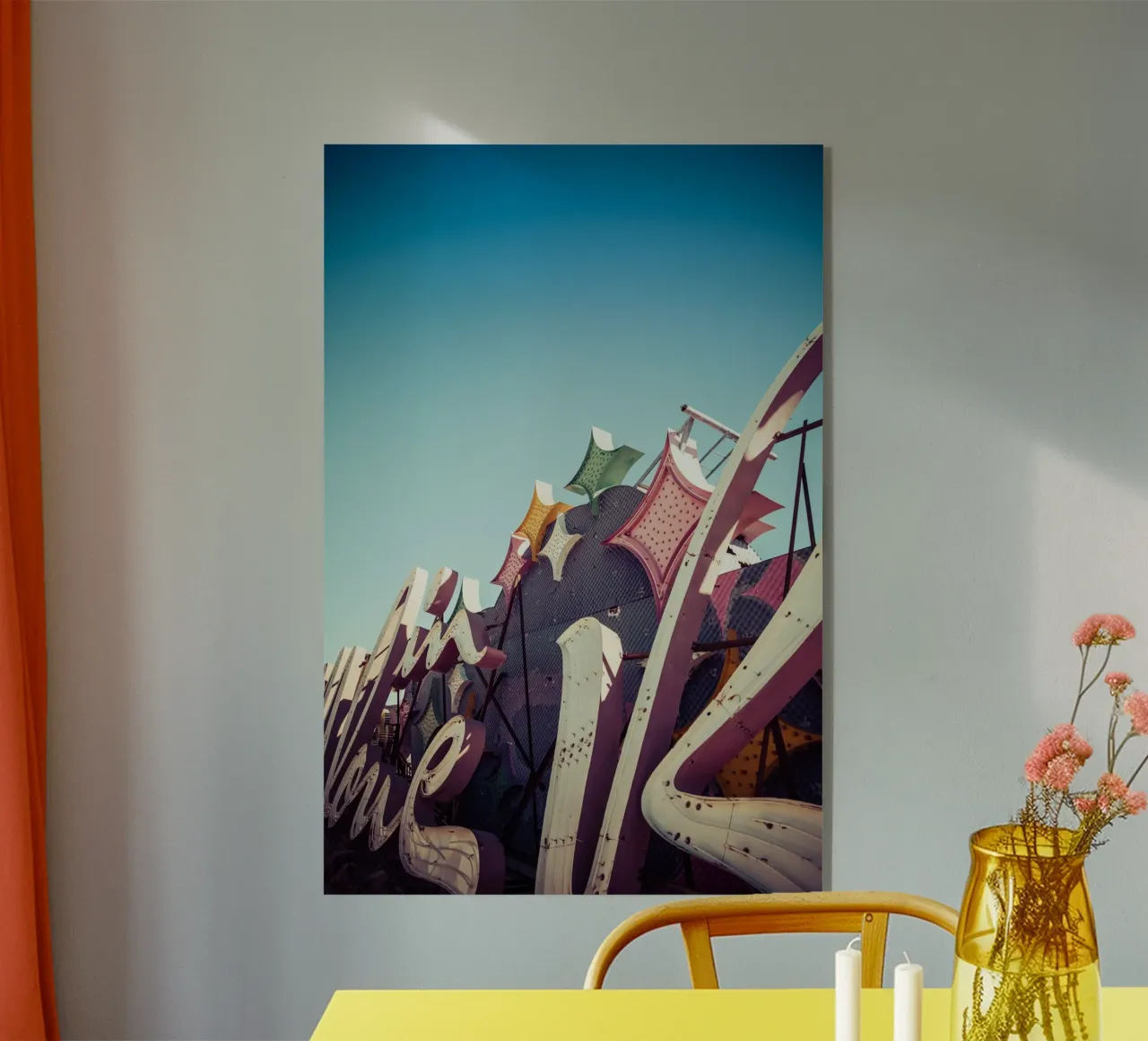 Las Vegas plexiglass da Flo Klein