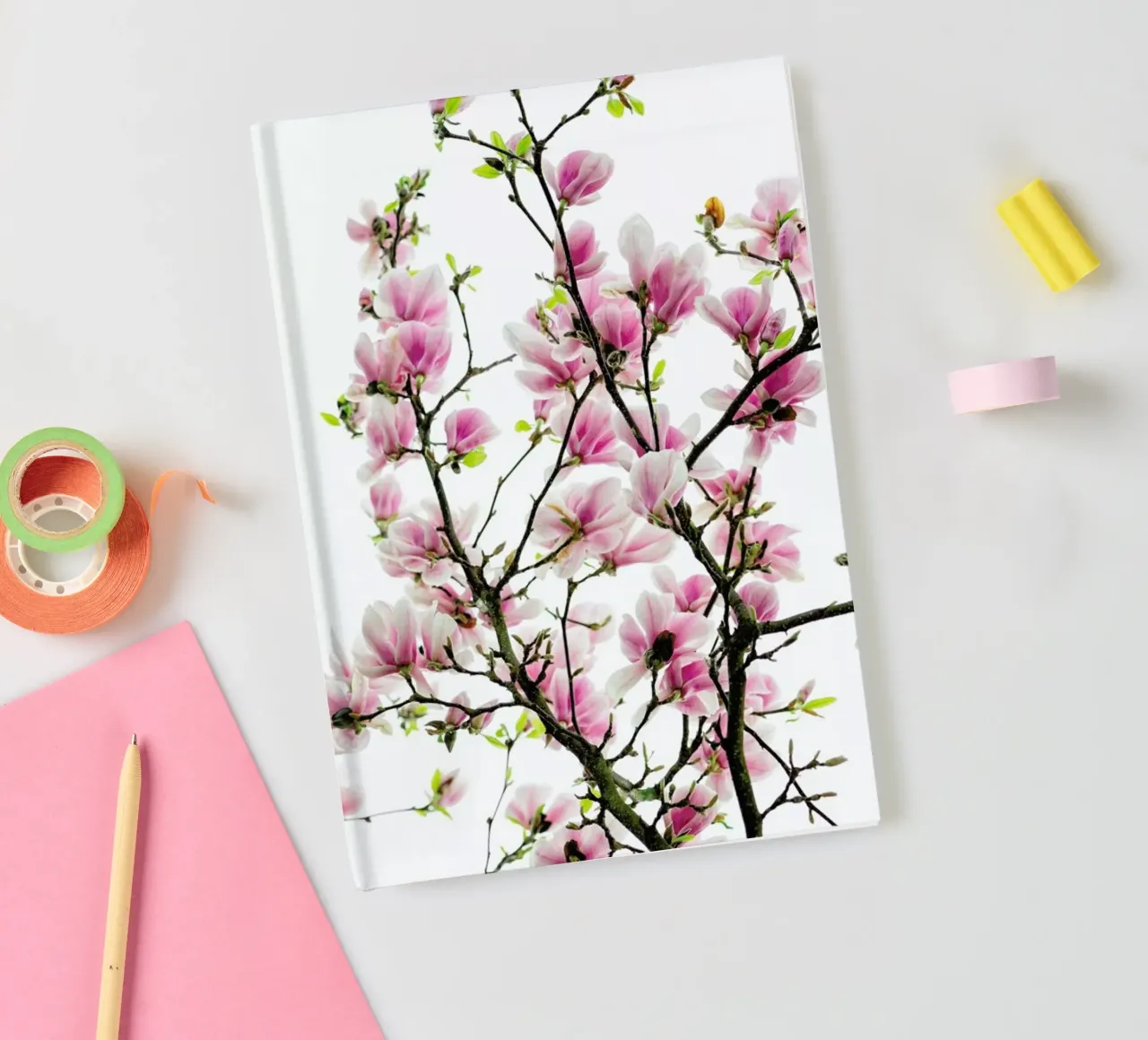 Magnolia Pink 2 notitieboek van Curious Collections by Marielle Leenders