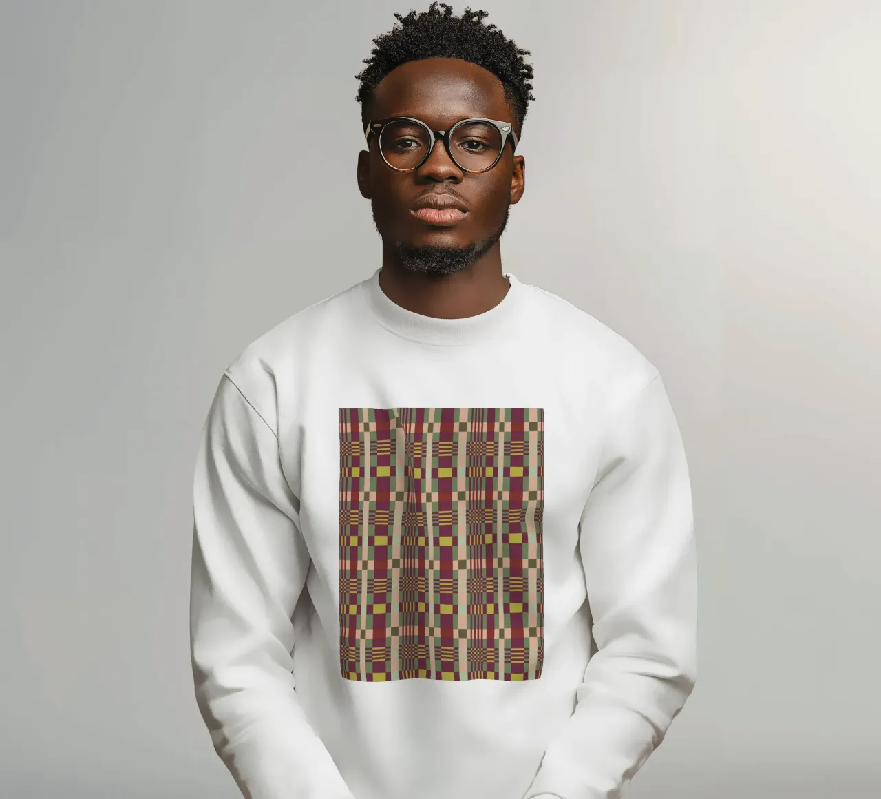 Natural haze blocks Sweatshirt von GigiRosado