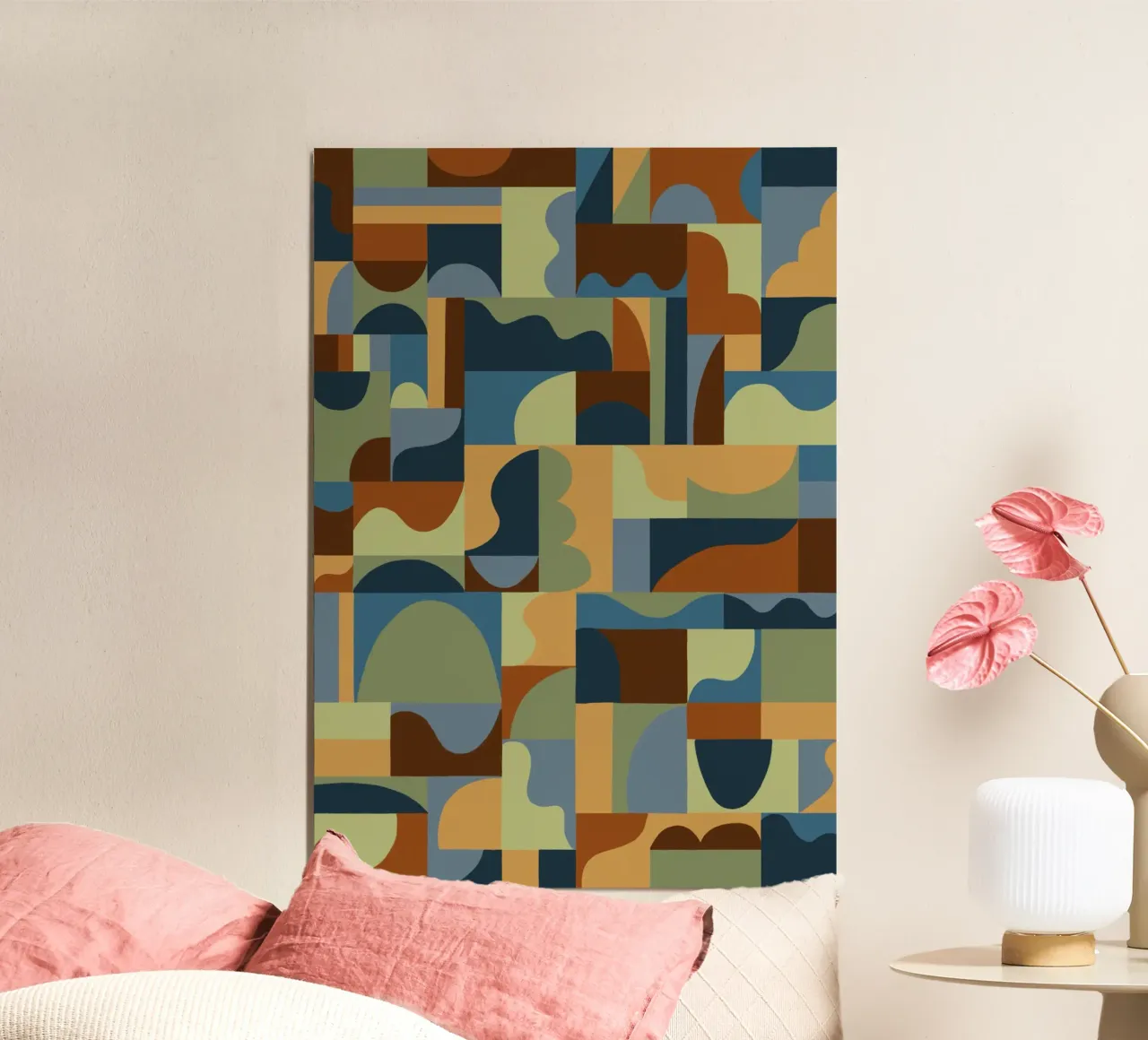 Geometric mosaic carta hahnemühle da GigiRosado