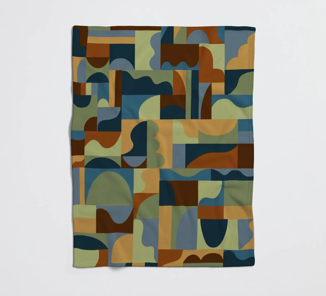 Geometric mosaic coperta in pile da GigiRosado