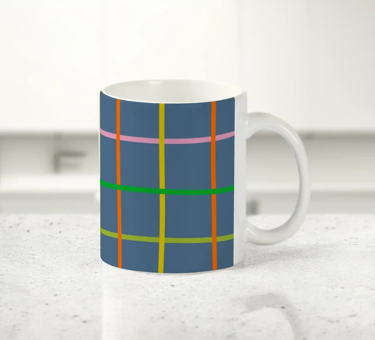 Blue check tazza in ceramica da GigiRosado