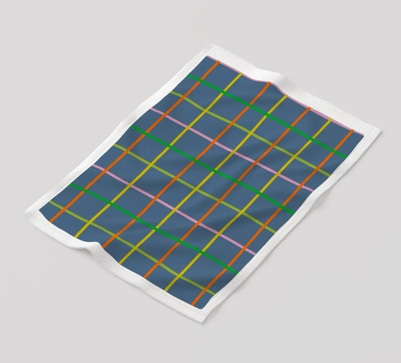 Blue check coperta in pile da GigiRosado