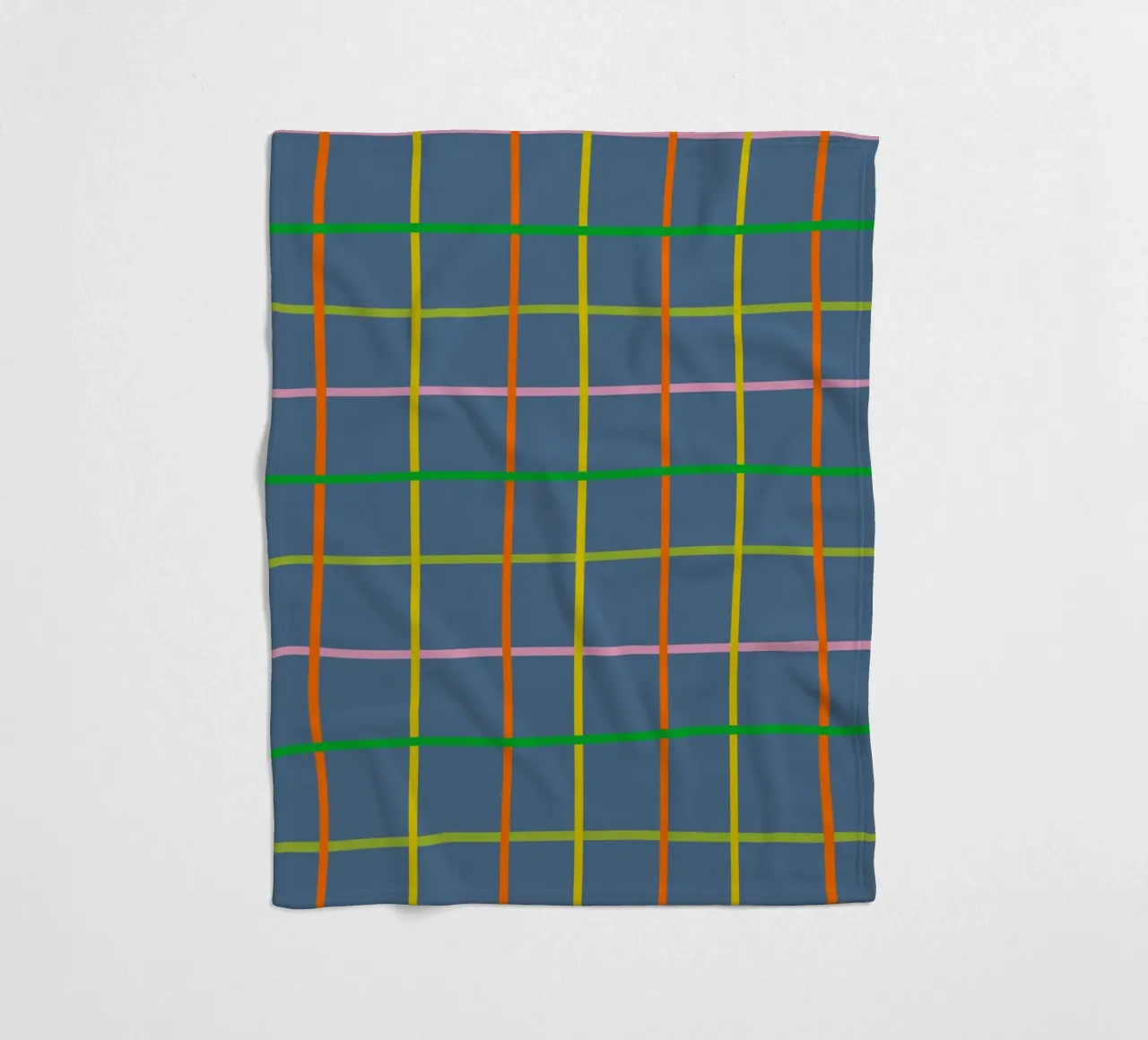 Blue check coperta in pile da GigiRosado