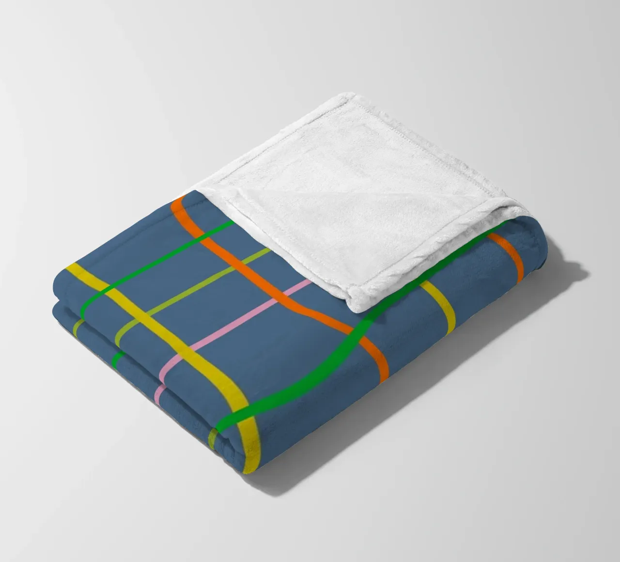 Blue check coperta in pile da GigiRosado