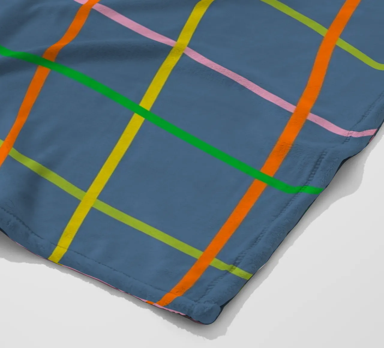 Blue check coperta in pile da GigiRosado