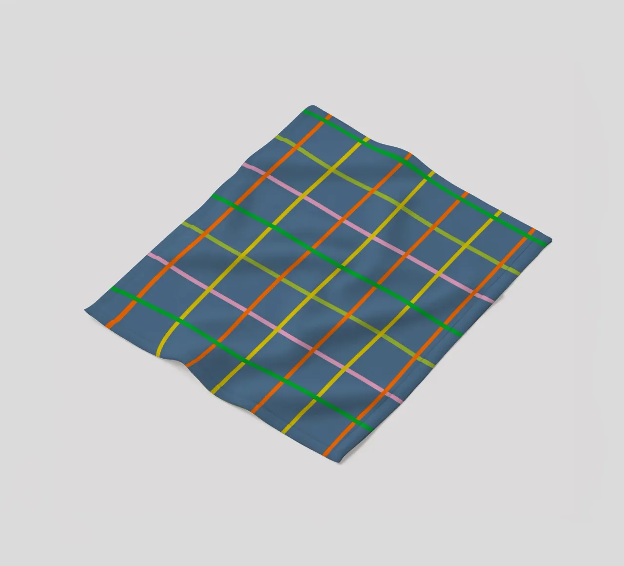 Blue check coperta in pile da GigiRosado