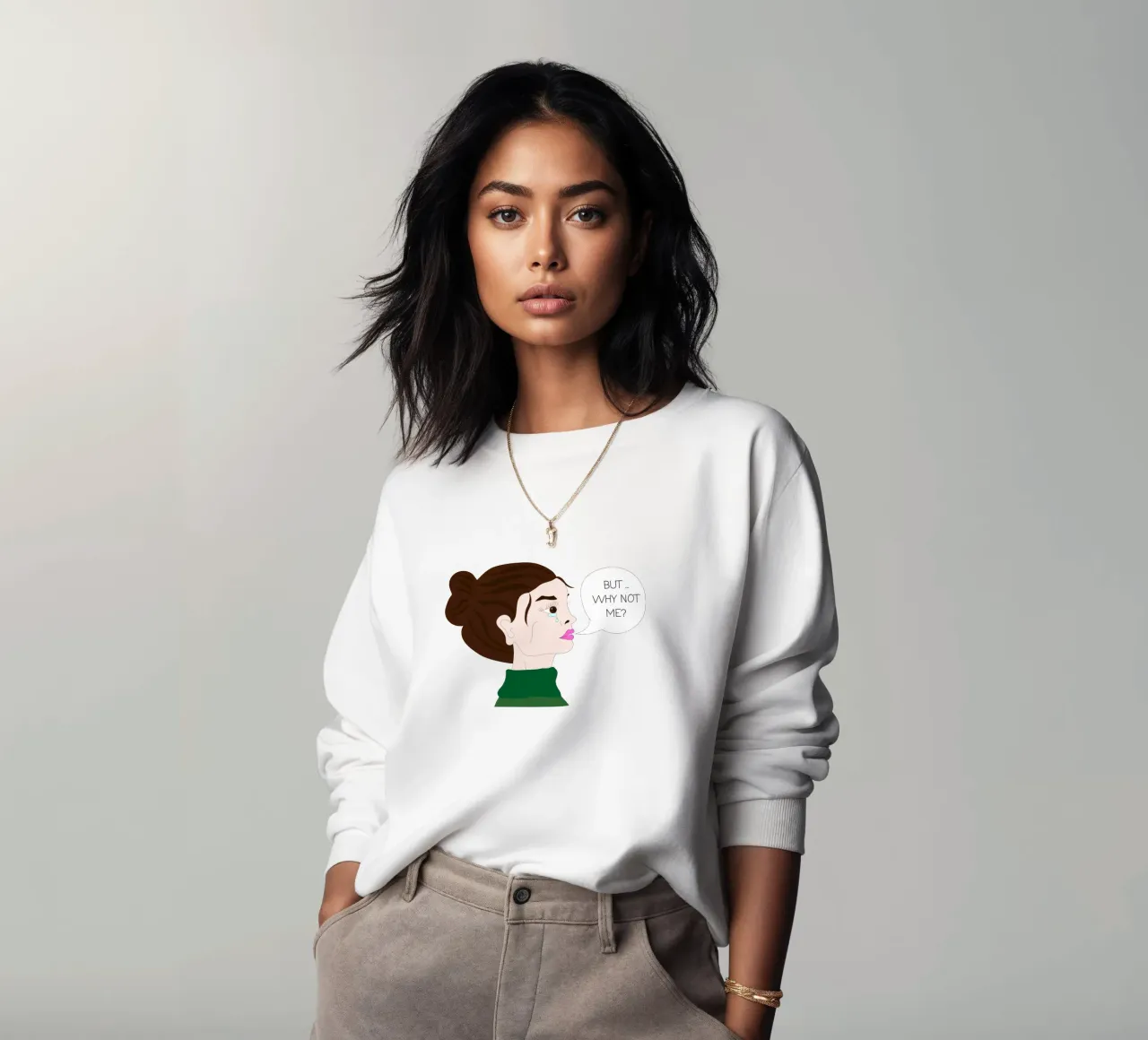 But Why Not Me? felpa da Antonitsa