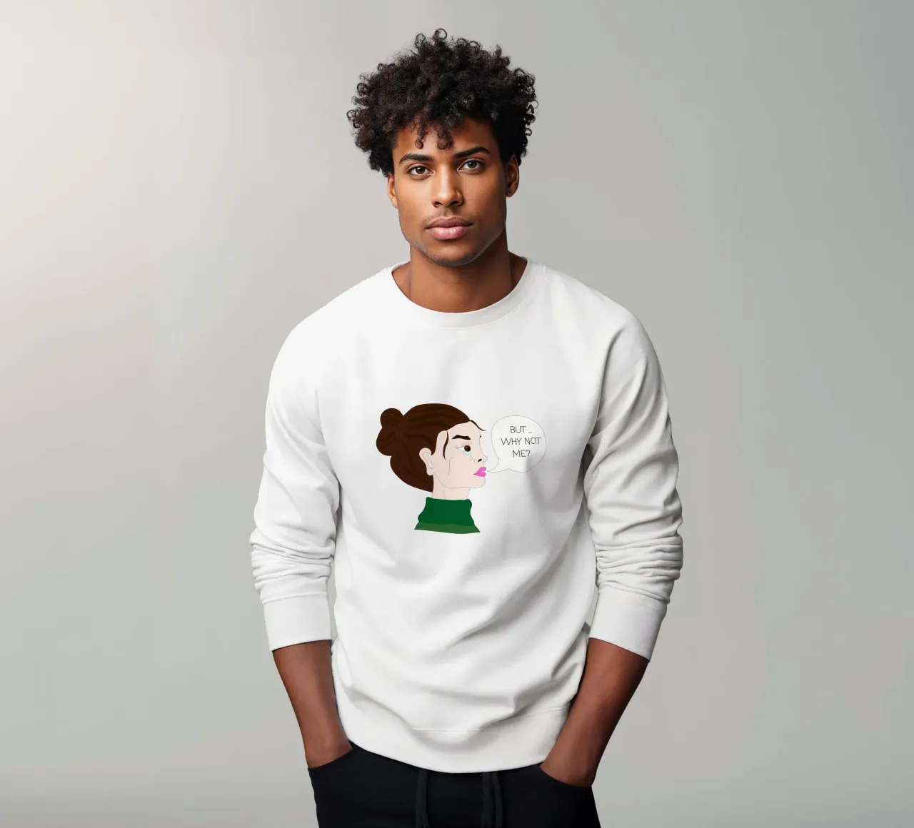 But Why Not Me? felpa da Antonitsa