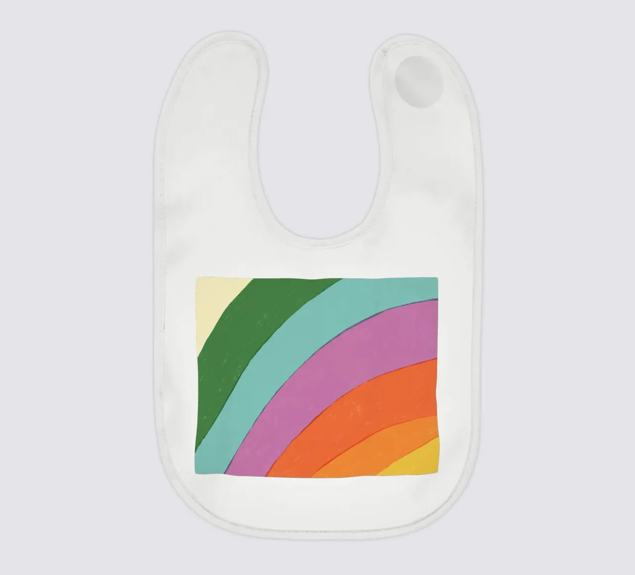 Rainbow Babylätzchen von GigiRosado