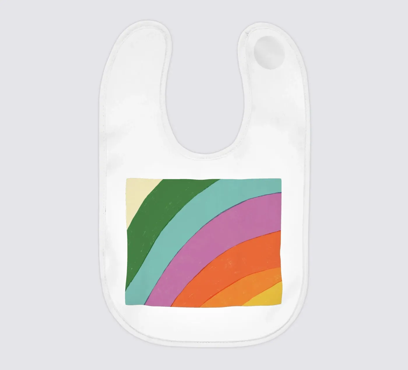Rainbow baby slabbetje van GigiRosado