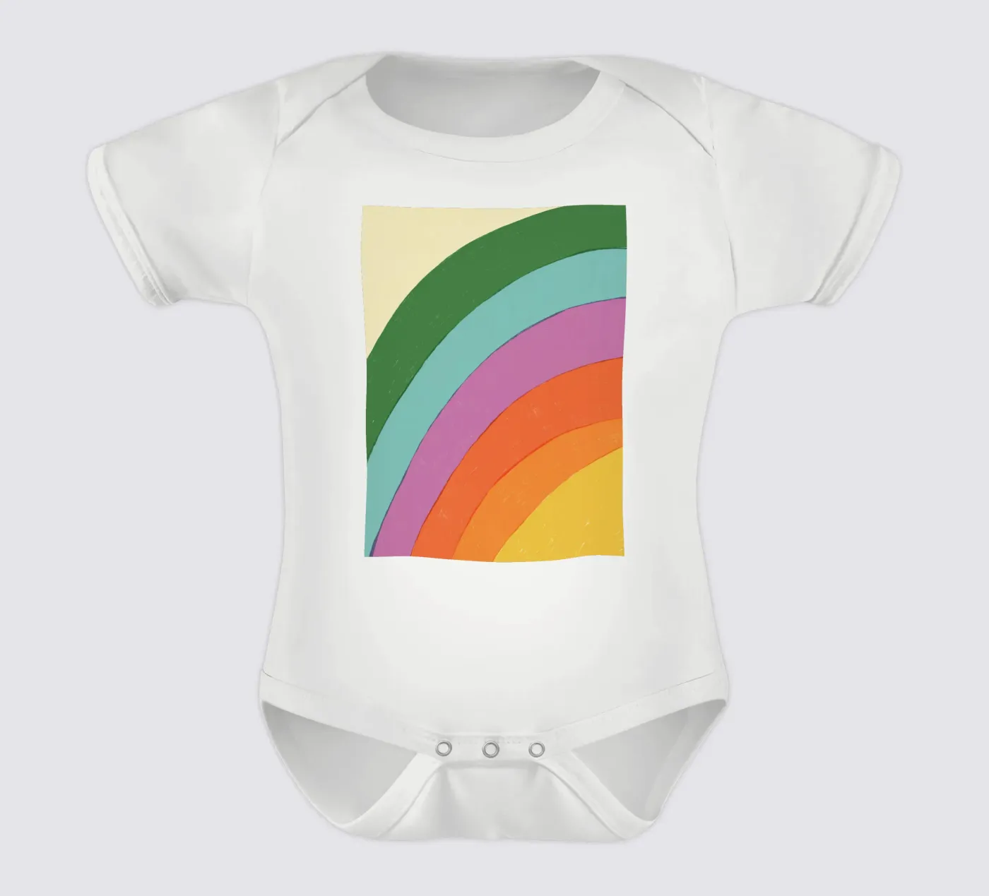 Rainbow Kurzarm Babybody von GigiRosado
