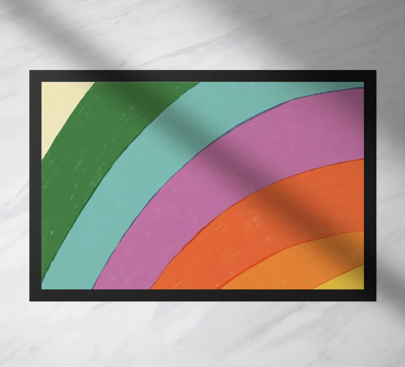Rainbow deurmat van GigiRosado