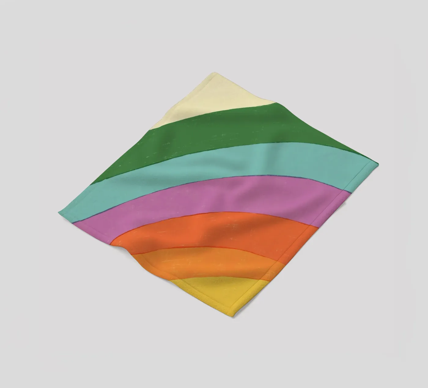 Rainbow fleece blanket by GigiRosado