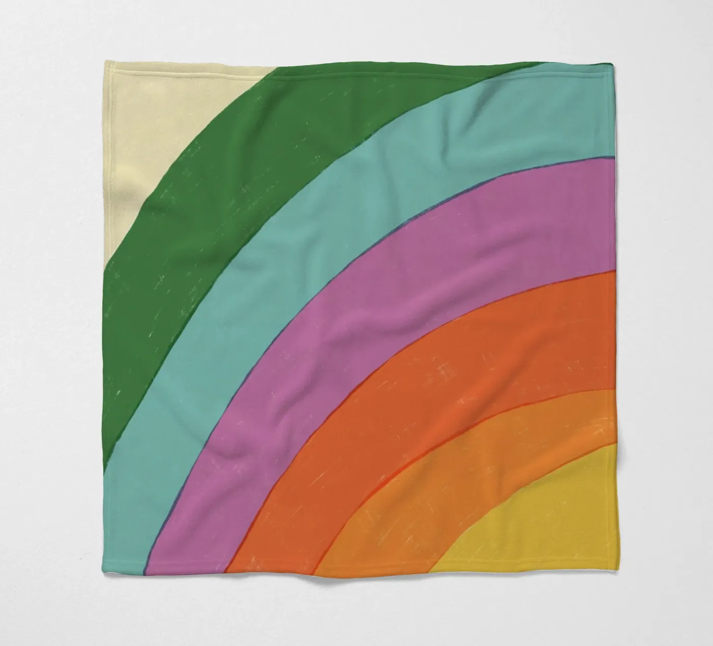 Rainbow fleece blanket by GigiRosado