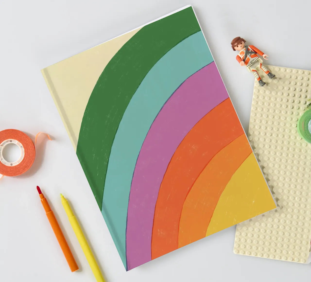 Rainbow notebook by GigiRosado