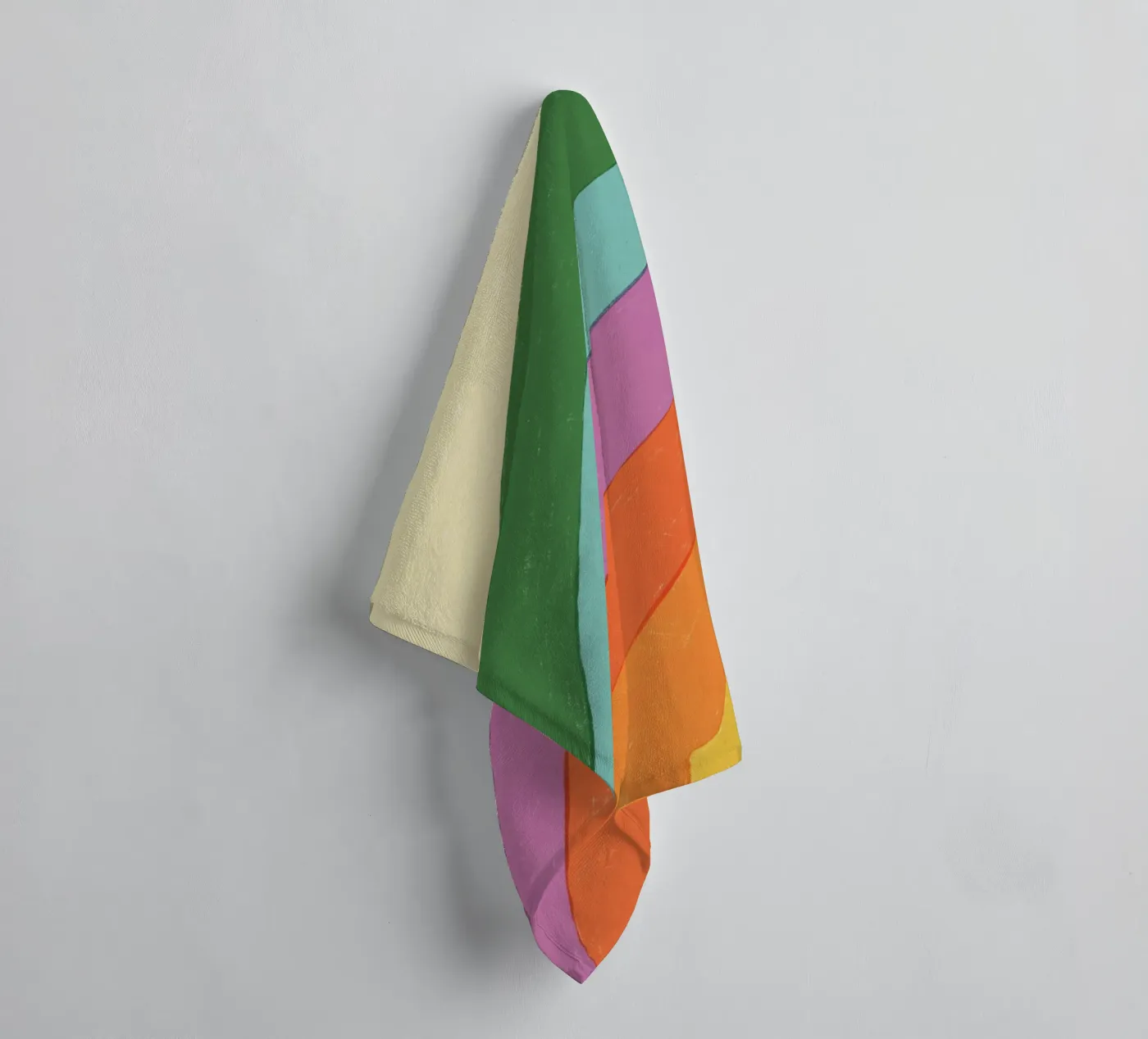 Rainbow towel by GigiRosado