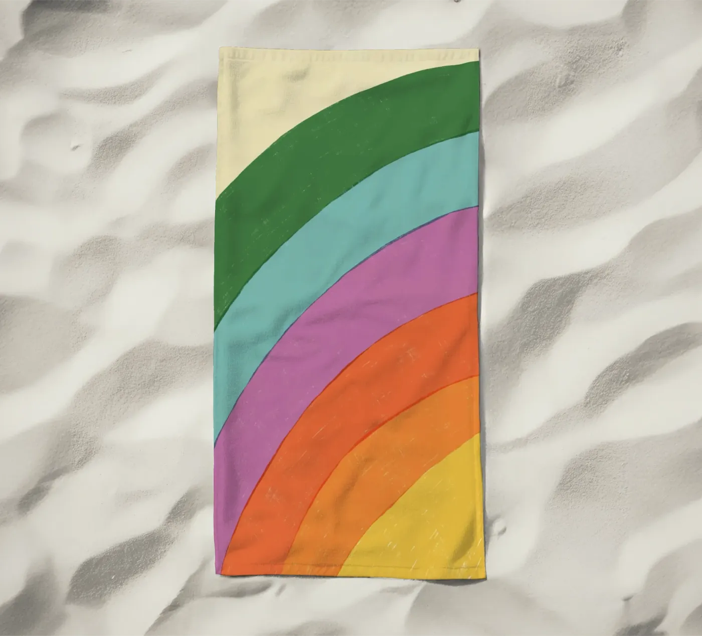 Rainbow Strandtuch von GigiRosado