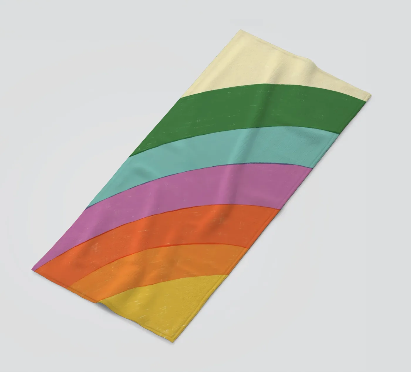 Rainbow Strandtuch von GigiRosado