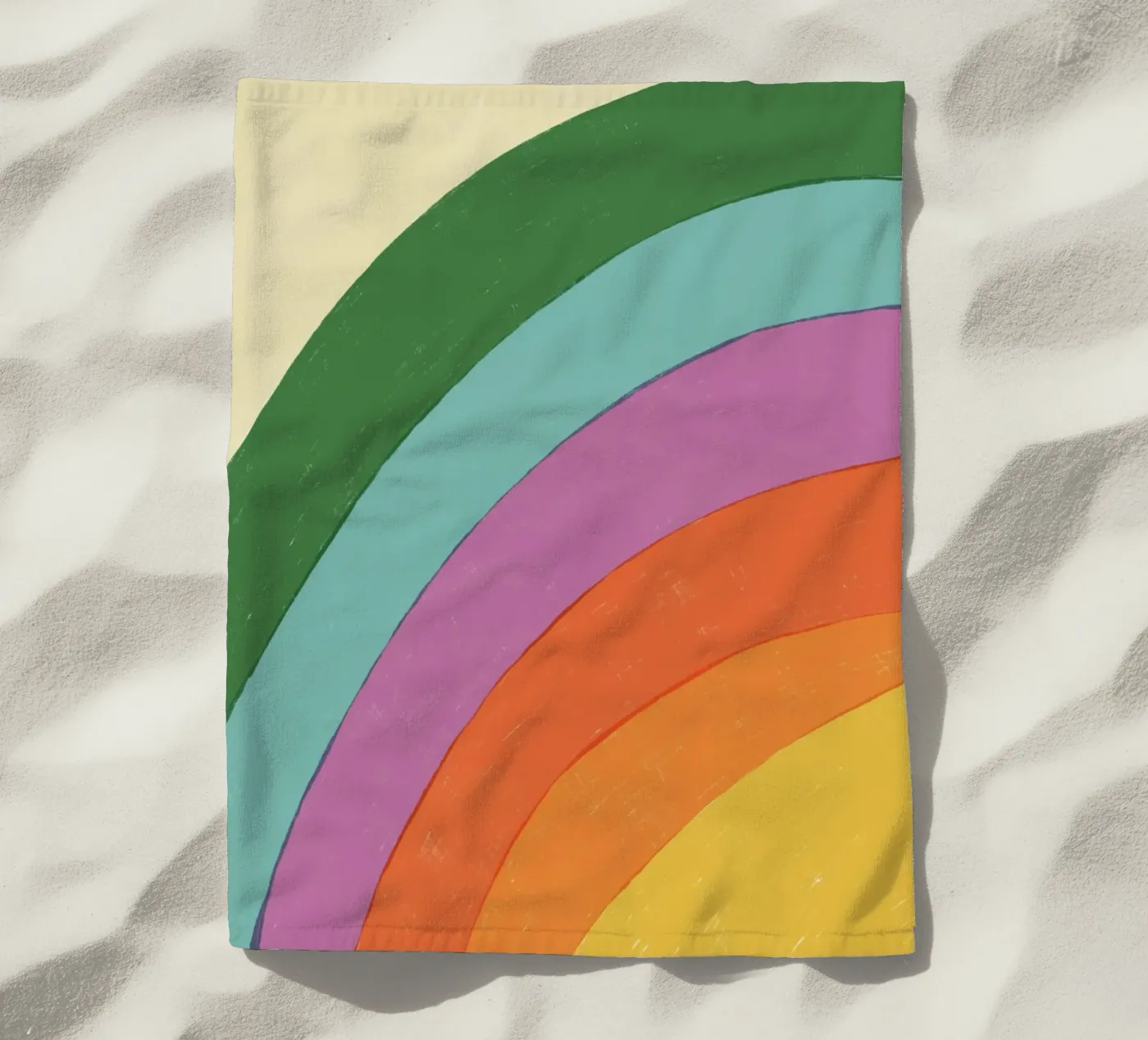 Rainbow Strandtuch von GigiRosado