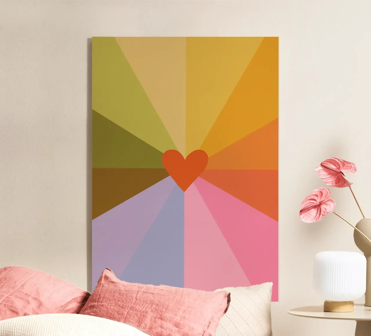 Rainbow heart plexiglass da GigiRosado