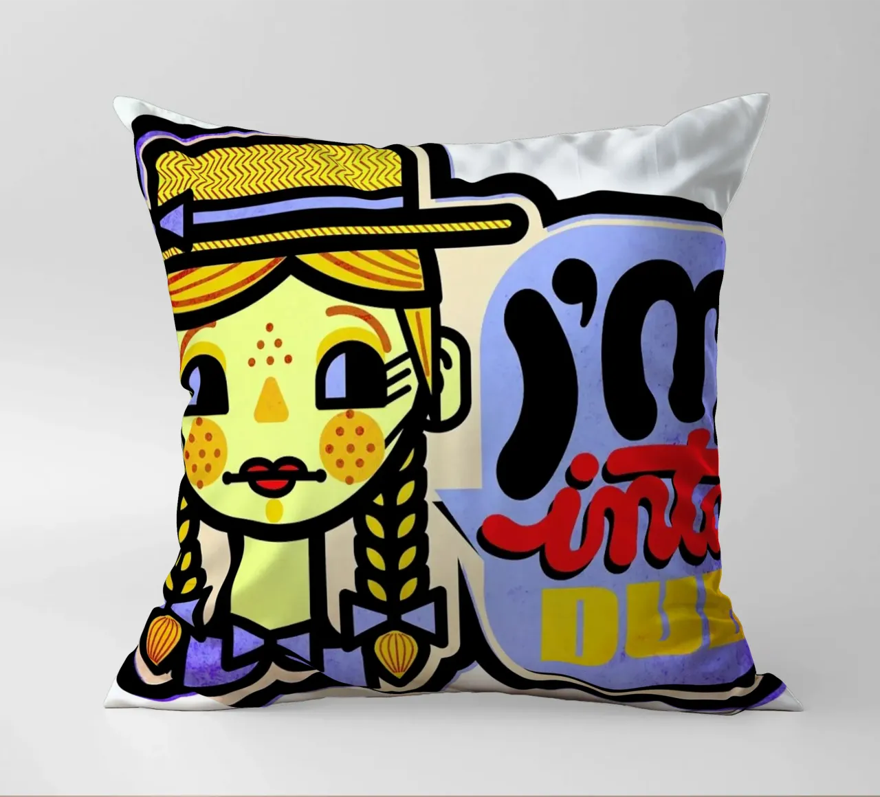 I'm into Dub cuscino da Chobopop