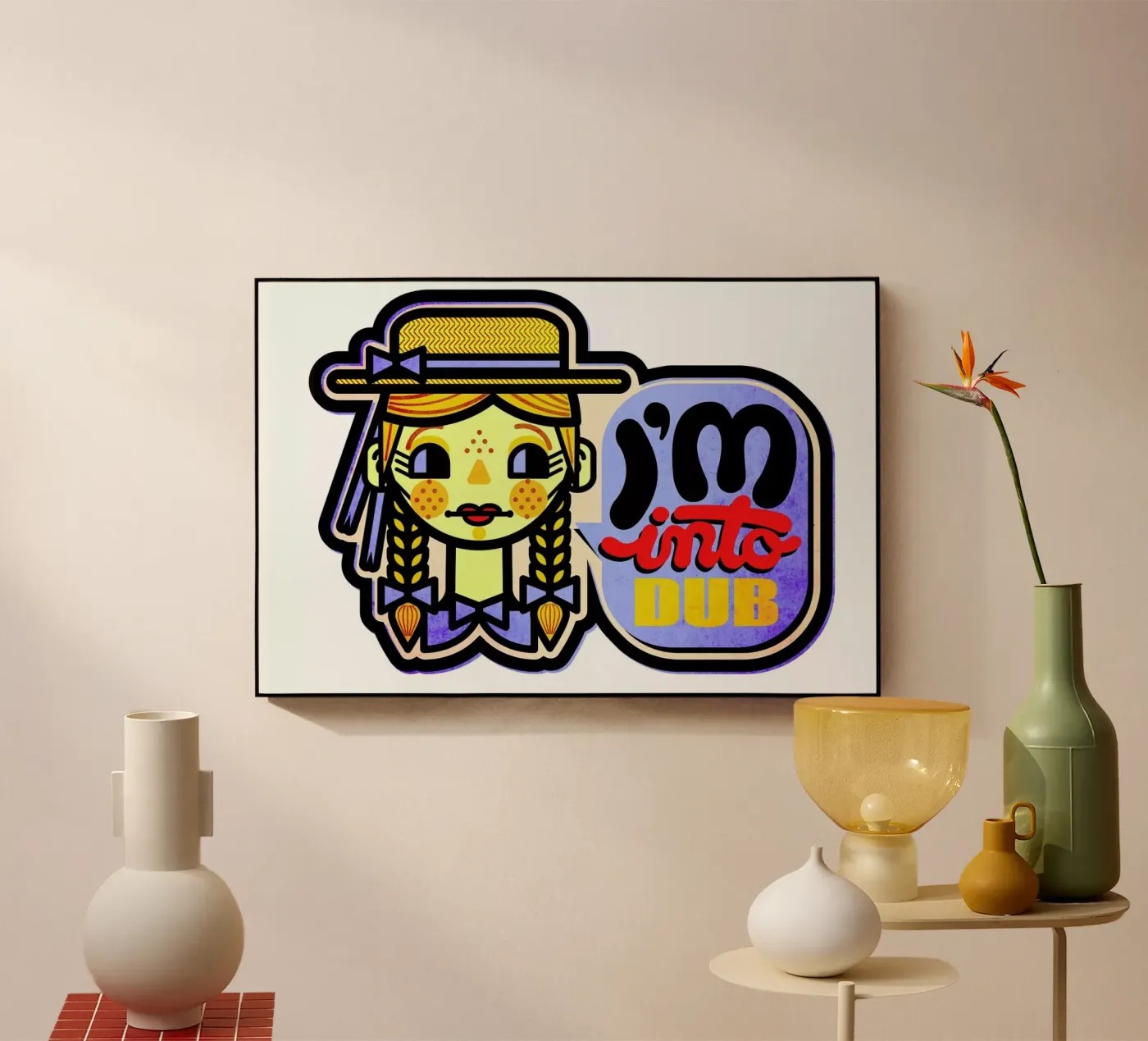 I'm into Dub plexiglass da Chobopop